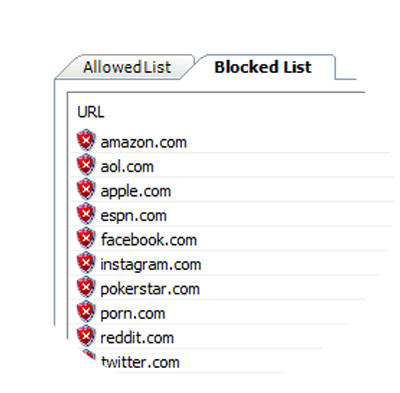Web sitesi URL Filtresi